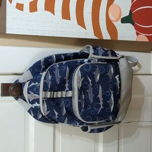 Kids backpack 17 inch shark